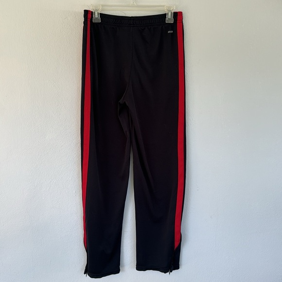 C9 by Champion men’s black red side stripe zip ankle track pants size small - Picture 5 of 9